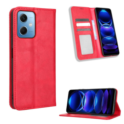 Magnetic Buckle Retro Texture Leather Phone Case, For Xiaomi Redmi Note 12 5G, For Xiaomi Redmi Note 12 Pro 5G, For Xiaomi Redmi Note 12 Pro+ Global, For Huawei nova 10 SE, For Honor Play 40 Plus, For Nokia X30 5G