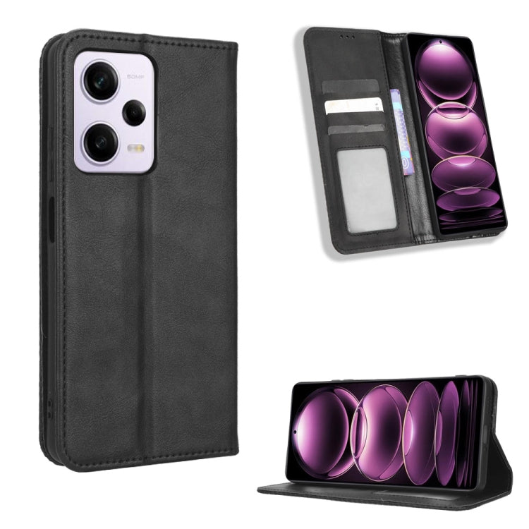 Magnetic Buckle Retro Texture Leather Phone Case, For Xiaomi Redmi Note 12 5G, For Xiaomi Redmi Note 12 Pro 5G, For Xiaomi Redmi Note 12 Pro+ Global, For Huawei nova 10 SE, For Honor Play 40 Plus, For Nokia X30 5G