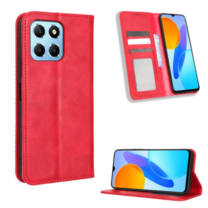 Magnetic Buckle Retro Texture Leather Phone Case, For Honor Play 6C / X8 5G / X6 4G, For Honor X20 SE / Huawei nova 10z, For Xiaomi 12T Pro, For Xiaomi Civi 2 5G / 12 Lite NE, For Umidigi G1