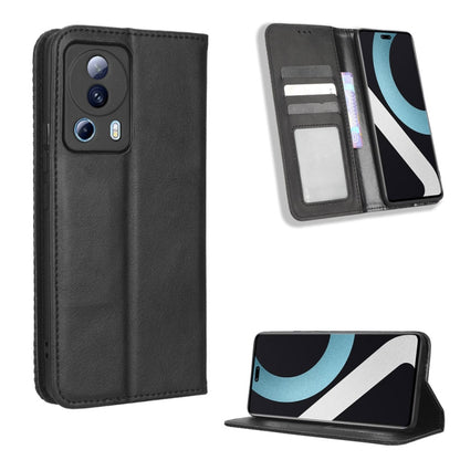 Magnetic Buckle Retro Texture Leather Phone Case, For Honor Play 6C / X8 5G / X6 4G, For Honor X20 SE / Huawei nova 10z, For Xiaomi 12T Pro, For Xiaomi Civi 2 5G / 12 Lite NE, For Umidigi G1