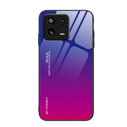 Gradient Color Glass Phone Case, For Xiaomi 13, For Xiaomi 13 Pro, For Xiaomi Redmi A1+