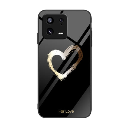 Colorful Painted Glass Phone Case, For Xiaomi 13