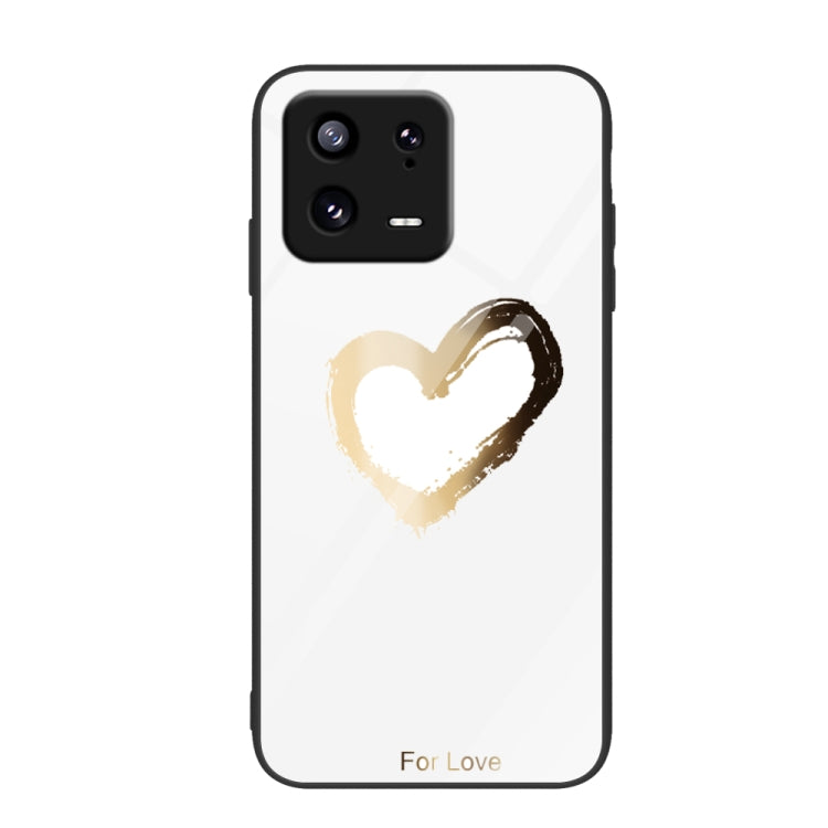 Colorful Painted Glass Phone Case, For Xiaomi 13
