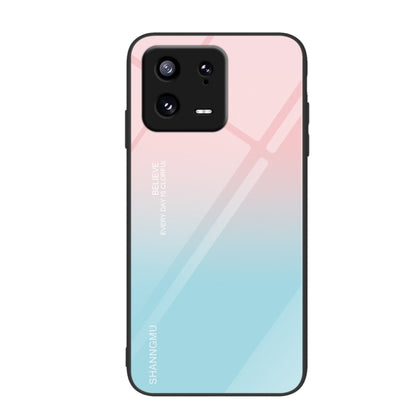 Colorful Painted Glass Phone Case, For Xiaomi 13