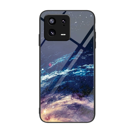 Colorful Painted Glass Phone Case, For Xiaomi 13