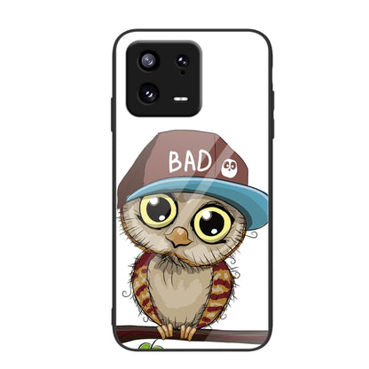 Colorful Painted Glass Phone Case, For Xiaomi 13 Pro