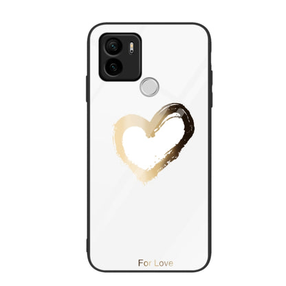 Colorful Painted Glass Phone Case, For Xiaomi Redmi A1+