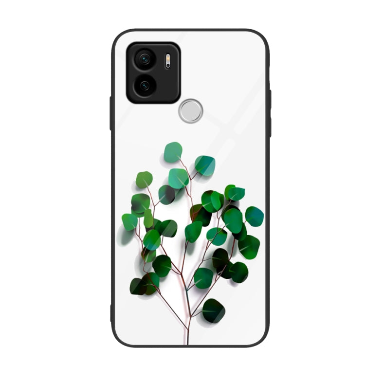 Colorful Painted Glass Phone Case, For Xiaomi Redmi A1+