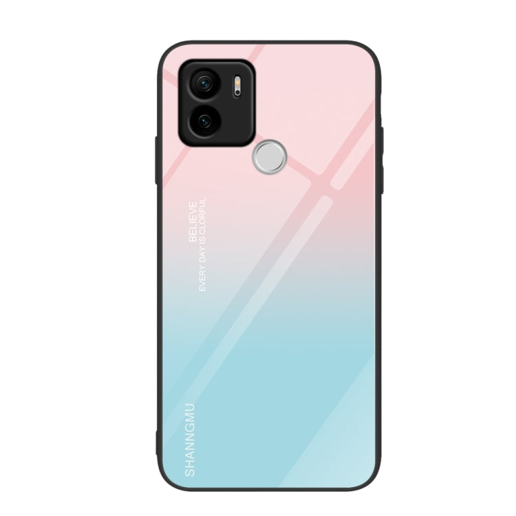 Colorful Painted Glass Phone Case, For Xiaomi Redmi A1+