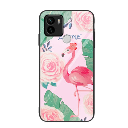 Colorful Painted Glass Phone Case, For Xiaomi Redmi A1+