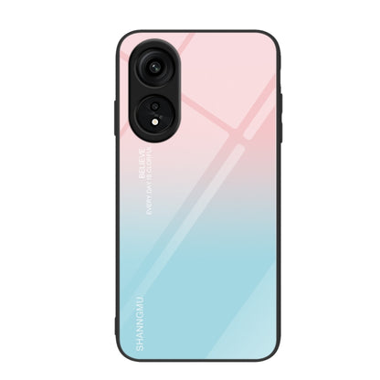 Colorful Painted Glass Phone Case, For OPPO A1 Pro