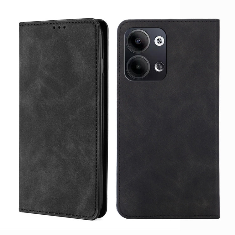 Skin Feel Magnetic Horizontal Flip Leather Phone Case, For OPPO Reno9 5G / Reno9 Pro 5G, For OPPO Reno9 Pro+ 5G, For Realme 10 Pro 5G, For Realme 10 Pro+ 5G