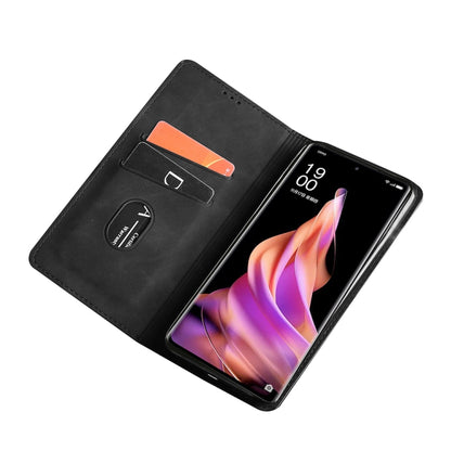 Skin Feel Magnetic Horizontal Flip Leather Phone Case, For OPPO Reno9 5G / Reno9 Pro 5G, For OPPO Reno9 Pro+ 5G, For Realme 10 Pro 5G, For Realme 10 Pro+ 5G