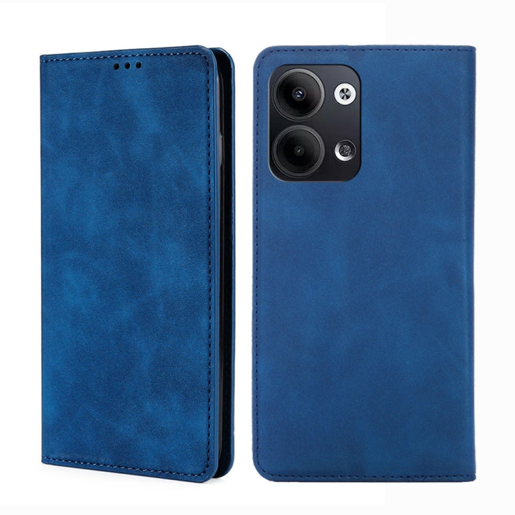 Skin Feel Magnetic Horizontal Flip Leather Phone Case, For OPPO Reno9 5G / Reno9 Pro 5G, For OPPO Reno9 Pro+ 5G, For Realme 10 Pro 5G, For Realme 10 Pro+ 5G