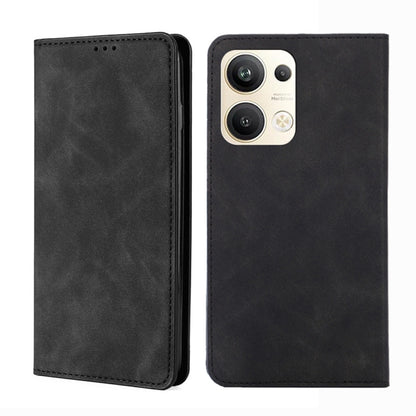Skin Feel Magnetic Horizontal Flip Leather Phone Case, For OPPO Reno9 5G / Reno9 Pro 5G, For OPPO Reno9 Pro+ 5G, For Realme 10 Pro 5G, For Realme 10 Pro+ 5G