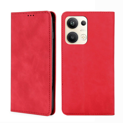 Skin Feel Magnetic Horizontal Flip Leather Phone Case, For OPPO Reno9 5G / Reno9 Pro 5G, For OPPO Reno9 Pro+ 5G, For Realme 10 Pro 5G, For Realme 10 Pro+ 5G