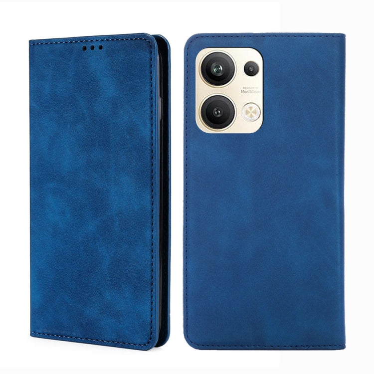 Skin Feel Magnetic Horizontal Flip Leather Phone Case, For OPPO Reno9 5G / Reno9 Pro 5G, For OPPO Reno9 Pro+ 5G, For Realme 10 Pro 5G, For Realme 10 Pro+ 5G