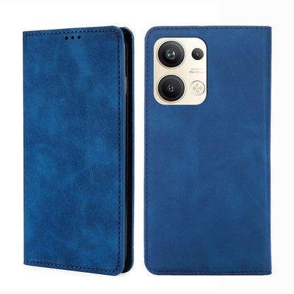 Skin Feel Magnetic Horizontal Flip Leather Phone Case, For OPPO Reno9 5G / Reno9 Pro 5G, For OPPO Reno9 Pro+ 5G, For Realme 10 Pro 5G, For Realme 10 Pro+ 5G