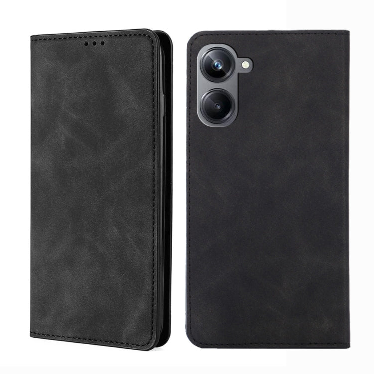 Skin Feel Magnetic Horizontal Flip Leather Phone Case, For OPPO Reno9 5G / Reno9 Pro 5G, For OPPO Reno9 Pro+ 5G, For Realme 10 Pro 5G, For Realme 10 Pro+ 5G