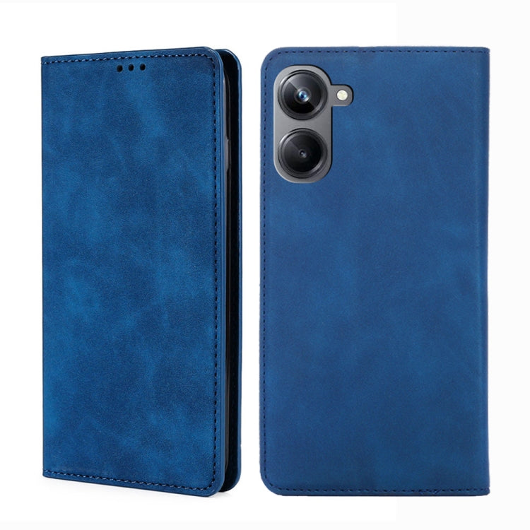 Skin Feel Magnetic Horizontal Flip Leather Phone Case, For OPPO Reno9 5G / Reno9 Pro 5G, For OPPO Reno9 Pro+ 5G, For Realme 10 Pro 5G, For Realme 10 Pro+ 5G
