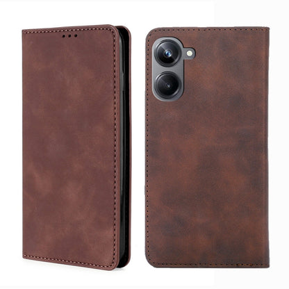 Skin Feel Magnetic Horizontal Flip Leather Phone Case, For OPPO Reno9 5G / Reno9 Pro 5G, For OPPO Reno9 Pro+ 5G, For Realme 10 Pro 5G, For Realme 10 Pro+ 5G
