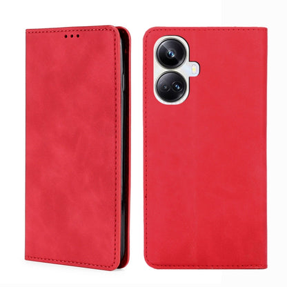 Skin Feel Magnetic Horizontal Flip Leather Phone Case, For OPPO Reno9 5G / Reno9 Pro 5G, For OPPO Reno9 Pro+ 5G, For Realme 10 Pro 5G, For Realme 10 Pro+ 5G