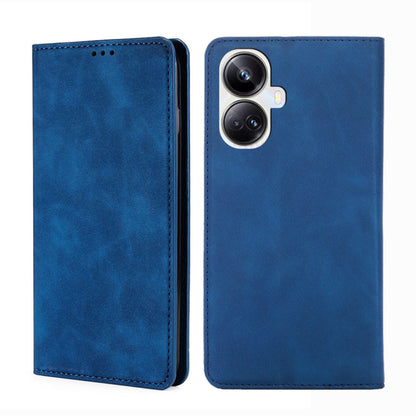 Skin Feel Magnetic Horizontal Flip Leather Phone Case, For OPPO Reno9 5G / Reno9 Pro 5G, For OPPO Reno9 Pro+ 5G, For Realme 10 Pro 5G, For Realme 10 Pro+ 5G