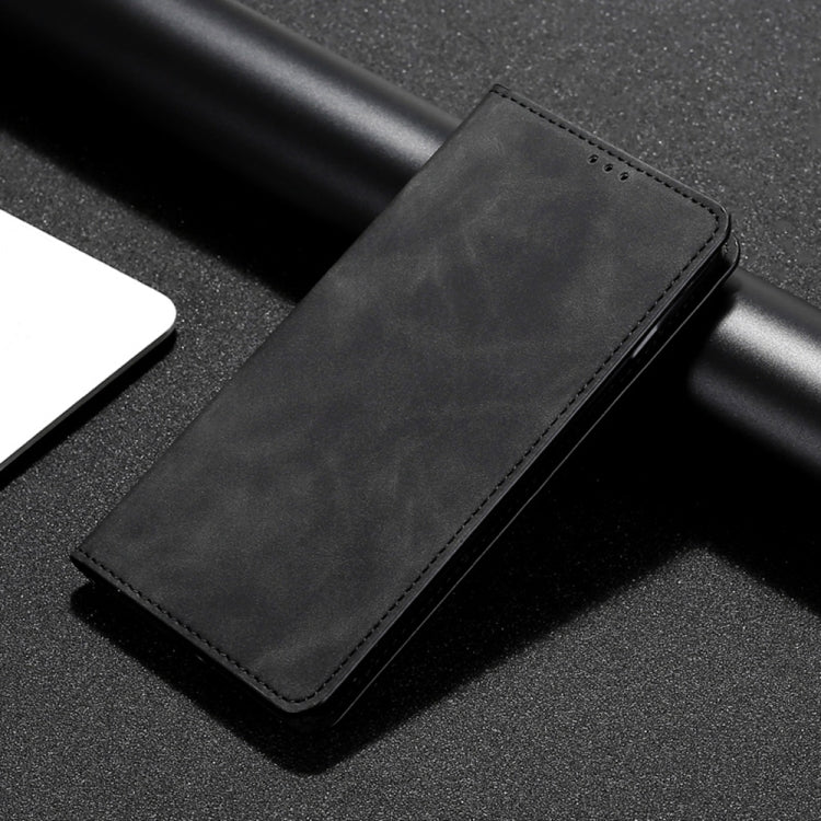 Skin Feel Magnetic Horizontal Flip Leather Phone Case, For vivo X90 Pro 5G