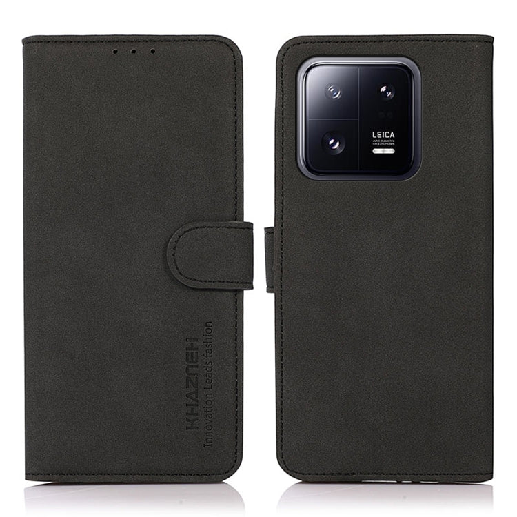 KHAZNEH Matte Texture Leather Phone Case, For Motorola Moto X40 Pro, For Xiaomi 13 Pro, For Xiaomi 13