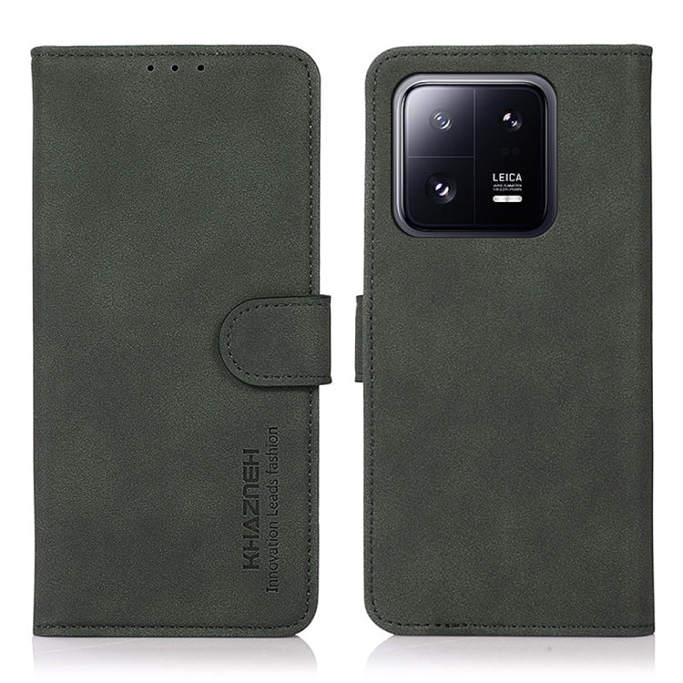 KHAZNEH Matte Texture Leather Phone Case, For Motorola Moto X40 Pro, For Xiaomi 13 Pro, For Xiaomi 13