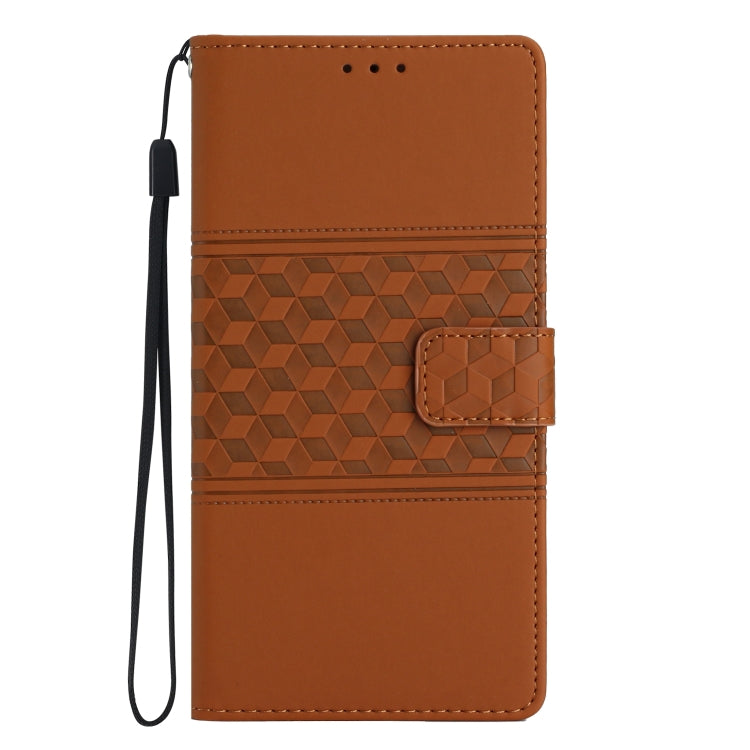 Diamond Embossed Skin Feel Leather Phone Case with Lanyard, For OPPO A94 5G, For OPPO Find X5, For OPPO Find X5 Lite, For OPPO Find X5 Pro