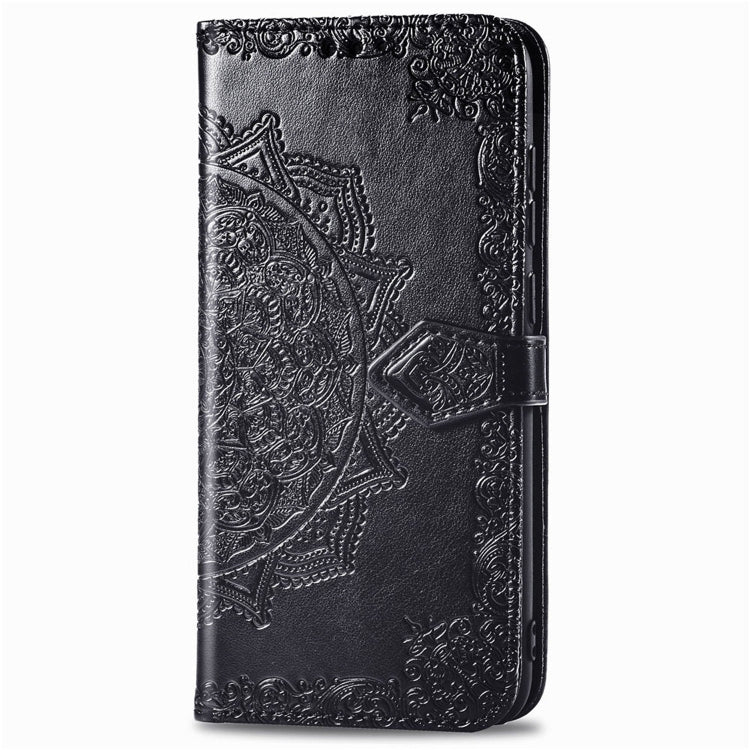 Embossed Mandala Pattern PC + TPU Horizontal Flip Leather Case with Holder & Card Slots, For Kyocera Digno BX, For OPPO Realme C3, For Vivo Z6, For Xiaomi Redmi Note 9S, For Huawei Y6s (2019), For Huawei P40, For Huawei P40 Lite / nova 6 SE            ...