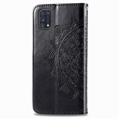 Embossed Mandala Pattern PC + TPU Horizontal Flip Leather Case with Holder & Card Slots, For Kyocera Digno BX, For OPPO Realme C3, For Vivo Z6, For Xiaomi Redmi Note 9S, For Huawei Y6s (2019), For Huawei P40, For Huawei P40 Lite / nova 6 SE            ...