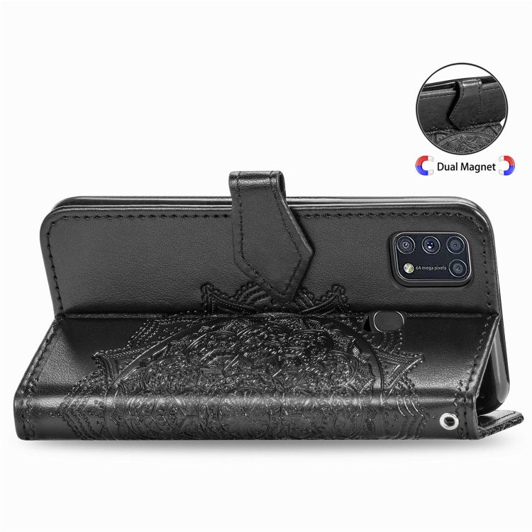 Embossed Mandala Pattern PC + TPU Horizontal Flip Leather Case with Holder & Card Slots, For Kyocera Digno BX, For OPPO Realme C3, For Vivo Z6, For Xiaomi Redmi Note 9S, For Huawei Y6s (2019), For Huawei P40, For Huawei P40 Lite / nova 6 SE            ...