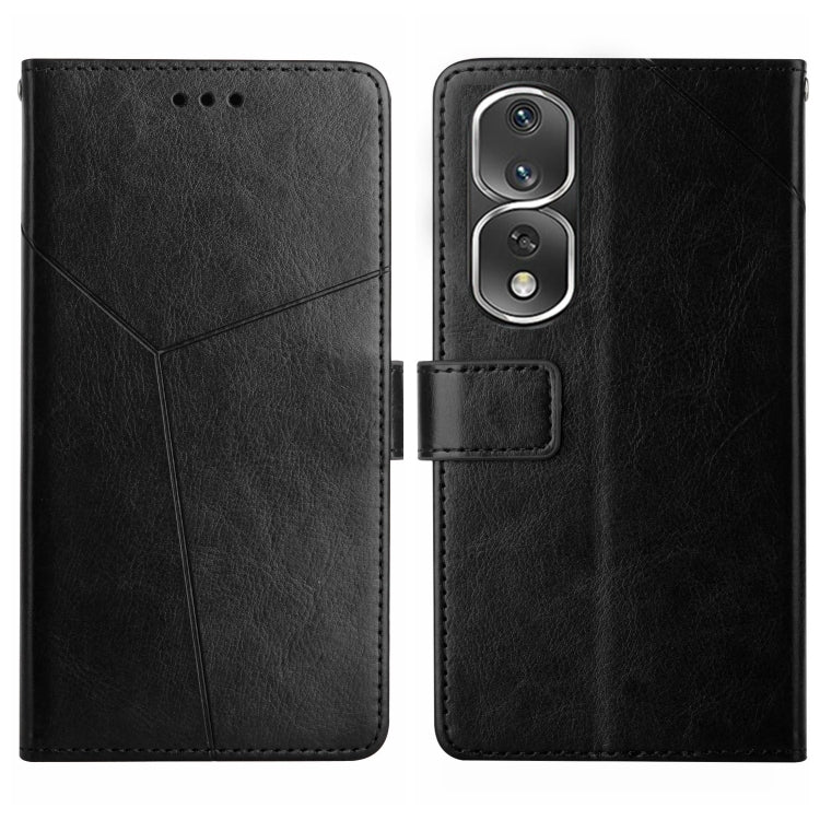 HT01 Y-shaped Pattern Flip Leather Phone Case, For Honor 80, For Honor 80 Pro, For Honor 80 SE, For Motorola Moto G Play 2023