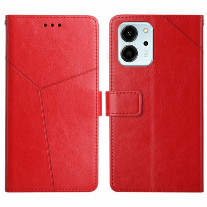 HT01 Y-shaped Pattern Flip Leather Phone Case, For Honor 80, For Honor 80 Pro, For Honor 80 SE, For Motorola Moto G Play 2023