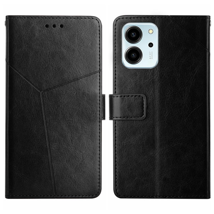 HT01 Y-shaped Pattern Flip Leather Phone Case, For Honor 80, For Honor 80 Pro, For Honor 80 SE, For Motorola Moto G Play 2023