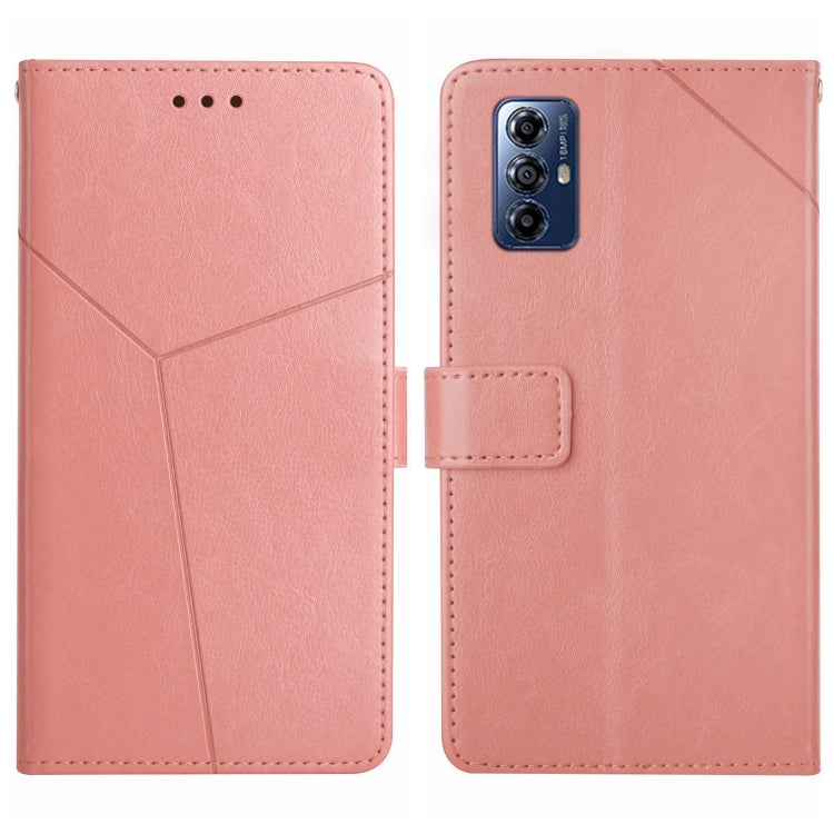 HT01 Y-shaped Pattern Flip Leather Phone Case, For Honor 80, For Honor 80 Pro, For Honor 80 SE, For Motorola Moto G Play 2023