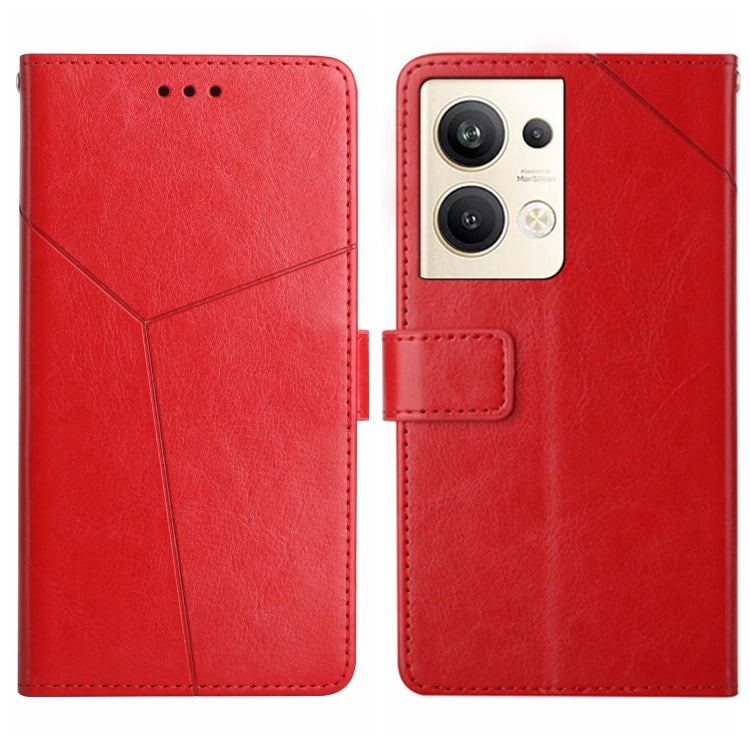 HT01 Y-shaped Pattern Flip Leather Phone Case, For Nokia X30, For OPPO Reno9 / Reno9 Pro, For OPPO Reno9 Pro+, For Xiaomi 13