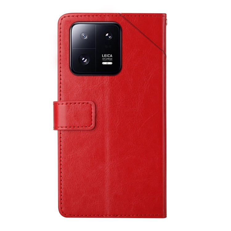HT01 Y-shaped Pattern Flip Leather Phone Case, For Xiaomi 13 Pro, For Samsung Galaxy A34 5G
