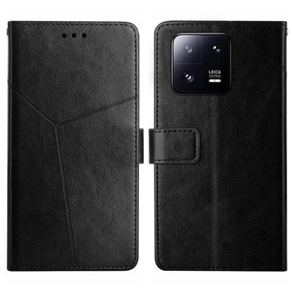 HT01 Y-shaped Pattern Flip Leather Phone Case, For Xiaomi 13 Pro, For Samsung Galaxy A34 5G
