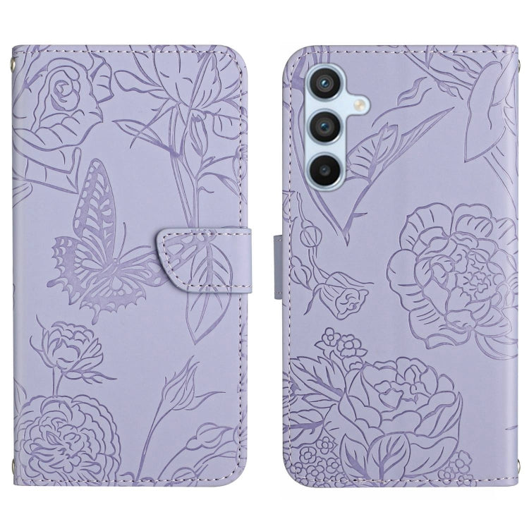HT03 Skin Feel Butterfly Embossed Flip Leather Phone Case, For Xiaomi 13 Pro, For Samsung Galaxy A34 5G