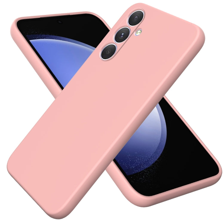 Solid Color Liquid Silicone Dropproof Full Coverage Phone Case, For Samsung Galaxy S24+ 5G, For Samsung Galaxy S24 5G, For Samsung Galaxy A54 5G