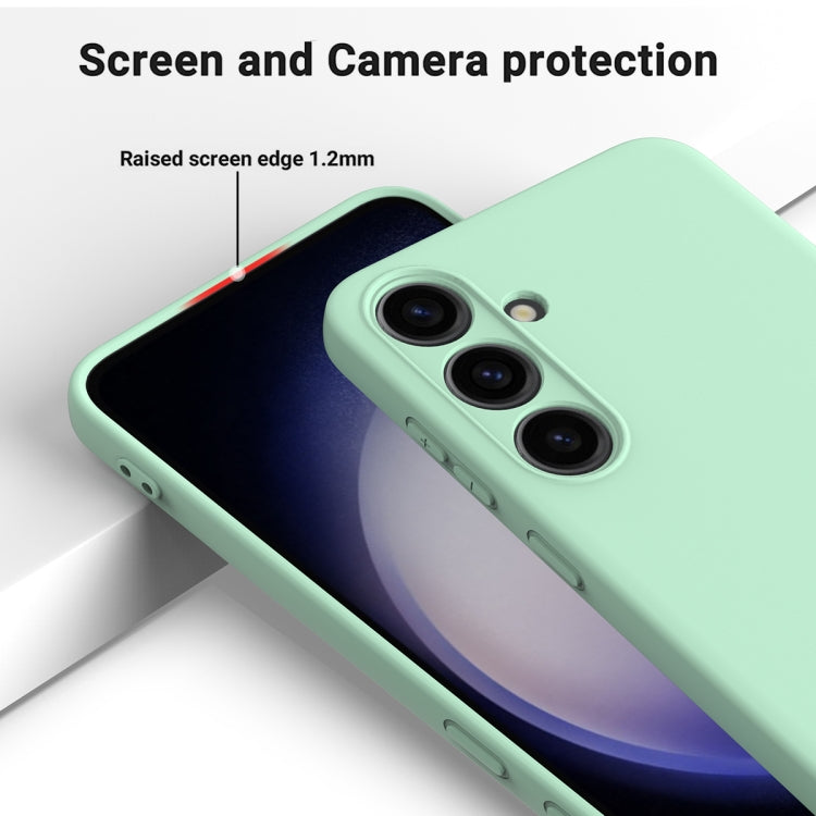 Solid Color Liquid Silicone Dropproof Full Coverage Phone Case, For Samsung Galaxy S24+ 5G, For Samsung Galaxy S24 5G, For Samsung Galaxy A54 5G