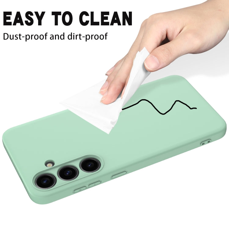 Solid Color Liquid Silicone Dropproof Full Coverage Phone Case, For Samsung Galaxy S24+ 5G, For Samsung Galaxy S24 5G, For Samsung Galaxy A54 5G