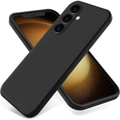 Solid Color Liquid Silicone Dropproof Full Coverage Phone Case, For Samsung Galaxy S25+ 5G, For Samsung Galaxy S25 Ultra, For Samsung Galaxy S24 FE 5G, For Samsung Galaxy S24 Ultra 5G