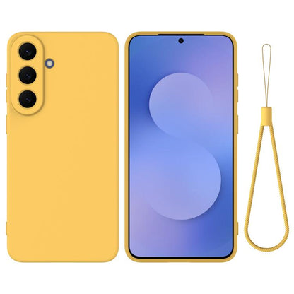 Solid Color Liquid Silicone Dropproof Full Coverage Phone Case, For Galaxy S26 FE 5G, For Samsung Galaxy S26+ 5G, For Samsung Galaxy S26 Egde 5G, For Samsung Galaxy S26 Ultra 5G