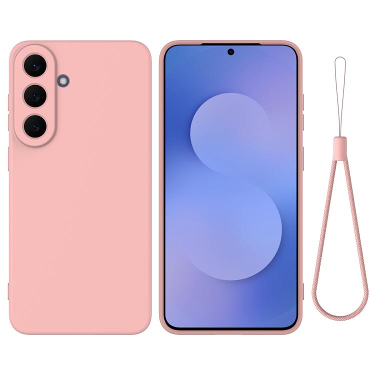 Solid Color Liquid Silicone Dropproof Full Coverage Phone Case, For Galaxy S26 FE 5G, For Samsung Galaxy S26+ 5G, For Samsung Galaxy S26 Egde 5G, For Samsung Galaxy S26 Ultra 5G