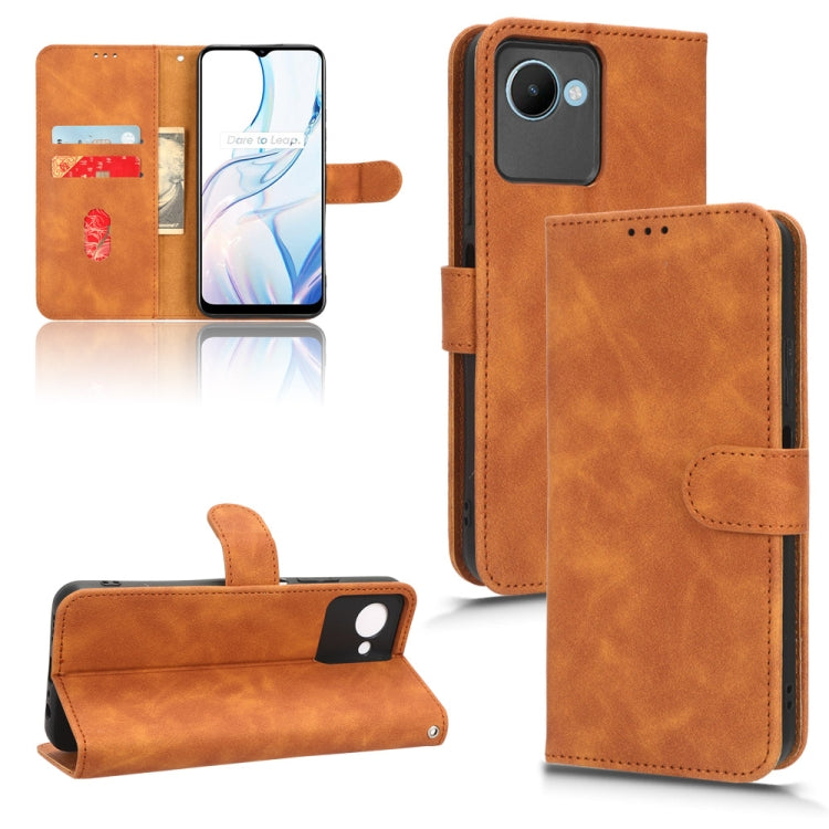 Skin Feel Magnetic Flip Leather Phone Case, For Realme C30 / C33S, For OPPO Reno9 / Reno9 Pro 5G, For OPPO Reno9 Pro+ 5G, For TCL 305i