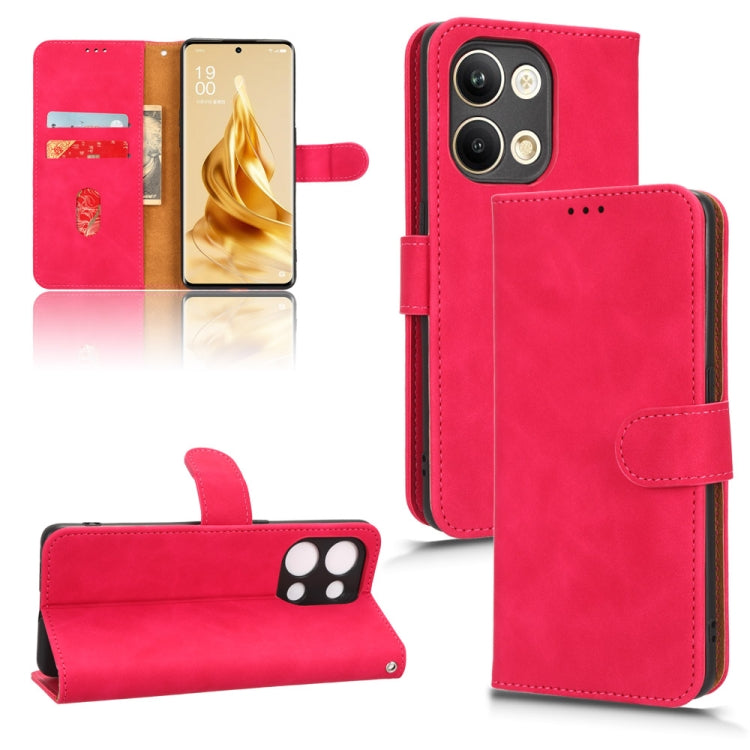 Skin Feel Magnetic Flip Leather Phone Case, For Realme C30 / C33S, For OPPO Reno9 / Reno9 Pro 5G, For OPPO Reno9 Pro+ 5G, For TCL 305i